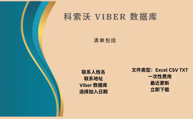 科索沃 Viber 数据库